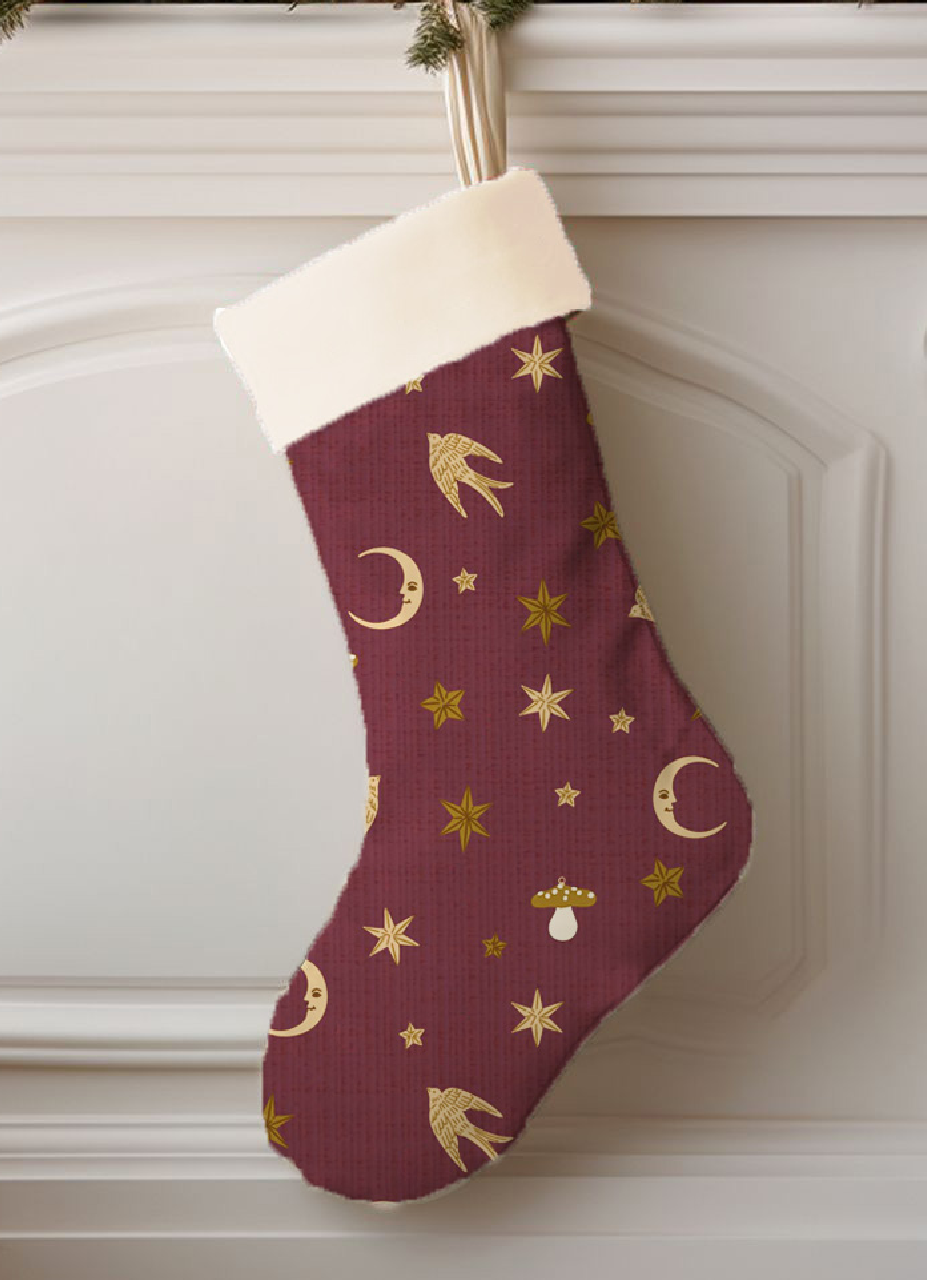 Crimson Constellation Stocking