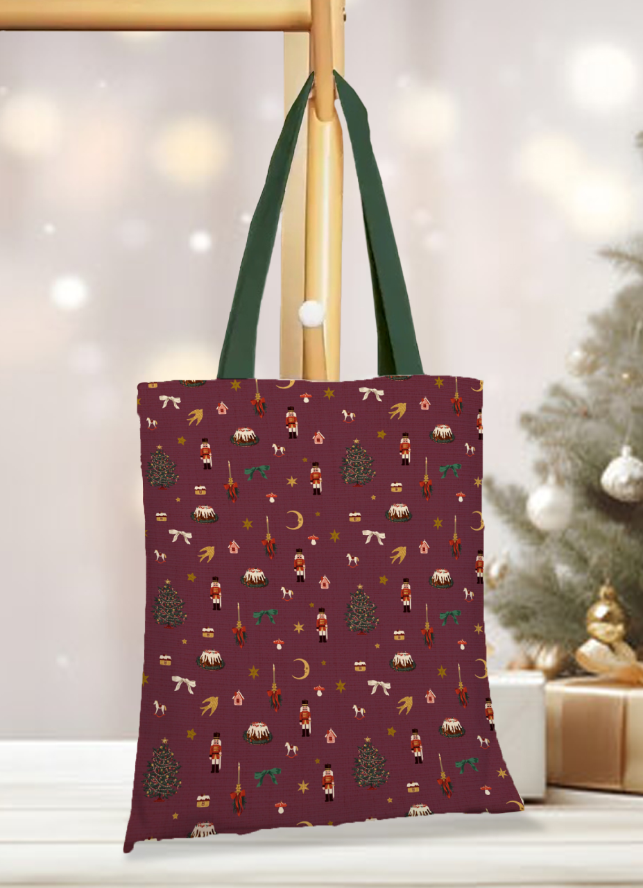 Festive Forest Friends Tote